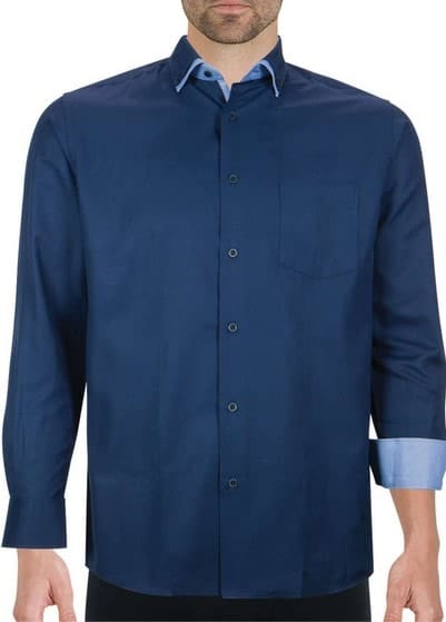 Chemise bleue