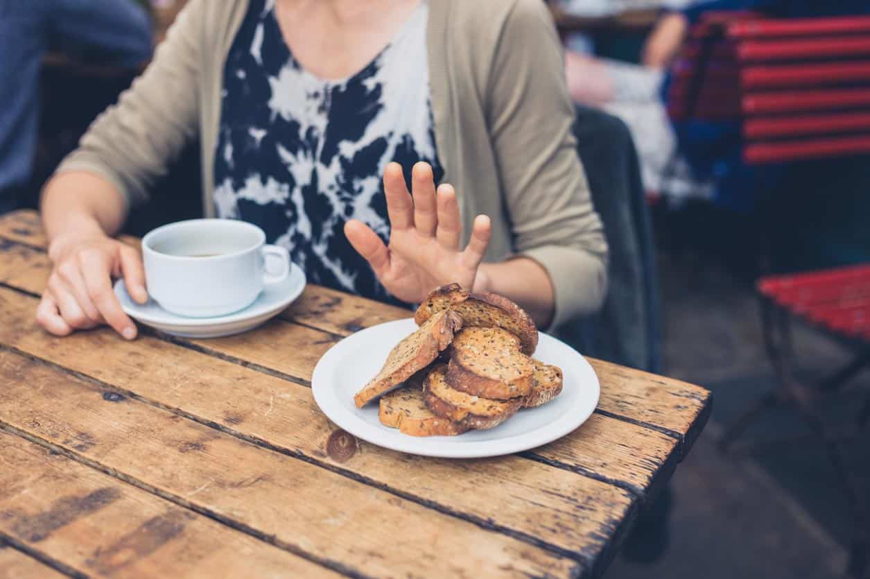 Woman On Gluten Free Diet