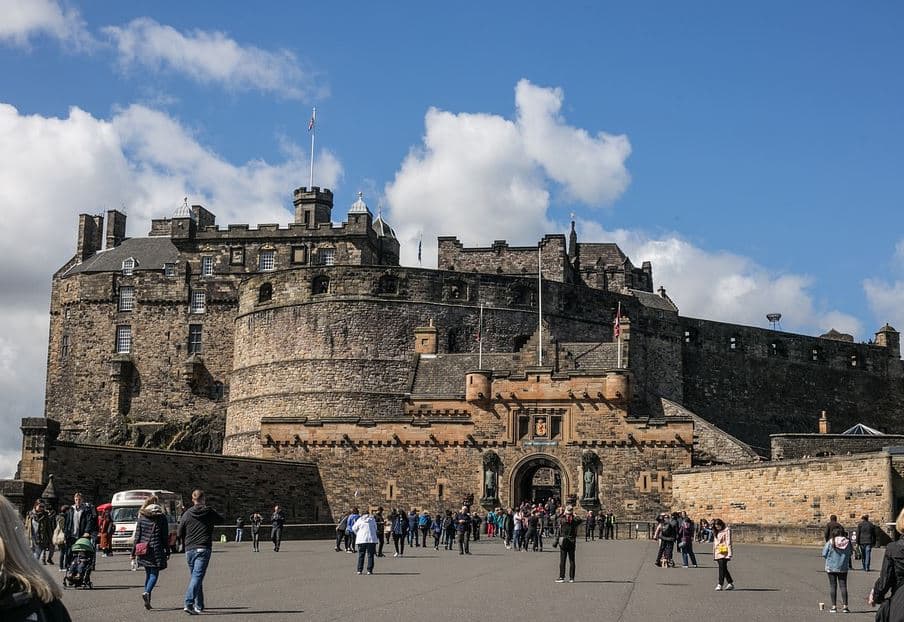 Le Château D’edimbourg Ecosse