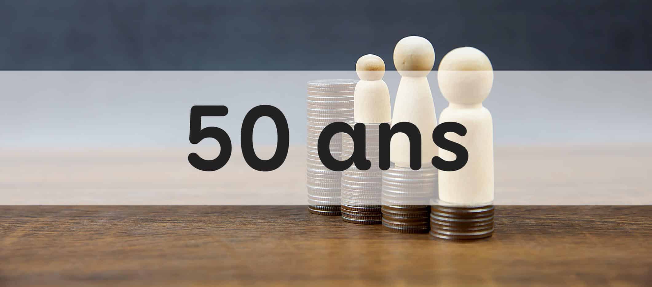 illustration 50 ans investissement