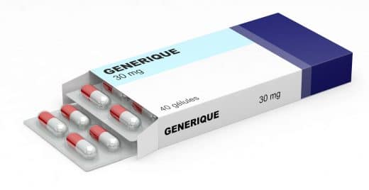 boite de medicaments génériques